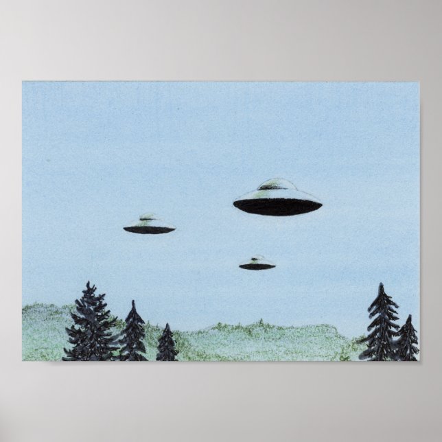 UFO Trio Poster (Vorne)