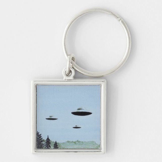 UFO Trio Schlüsselanhänger (Vorne)