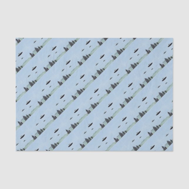 UFO Trio Seidenpapier (Vorderseite)
