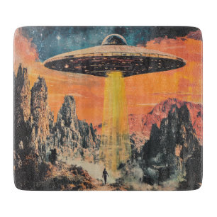 UFO UAP Alien Entführung  Schneidebrett