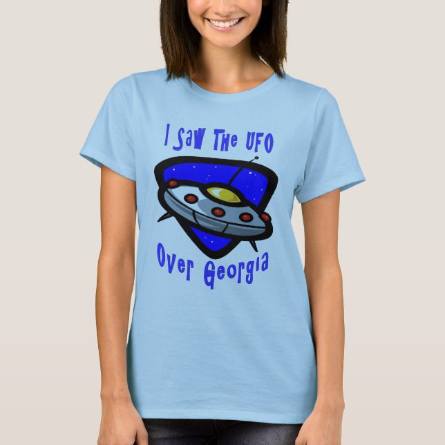 UFO ÜBER GEORGIA T-Shirt (Vorderseite)