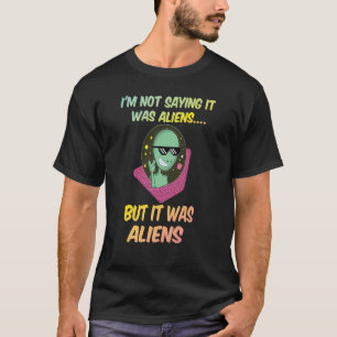 ufo ufos Alien Universum-Rakete Raumschiff Astro-W T-Shirt