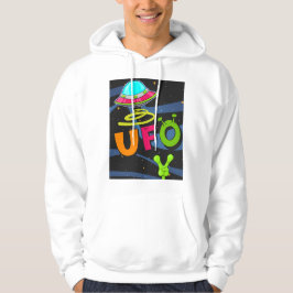 UFO UND FRIEDEN UND LIEBE HOODIE