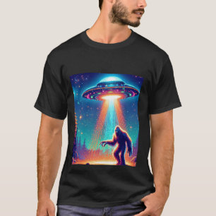 UFO und Sasquatch T-Shirt