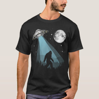 UFO-Verschwörung Mondstars Night Nature T-Shirt