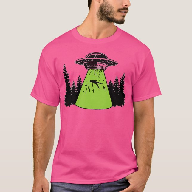 Ufo Warning T-Shirt (Vorderseite)