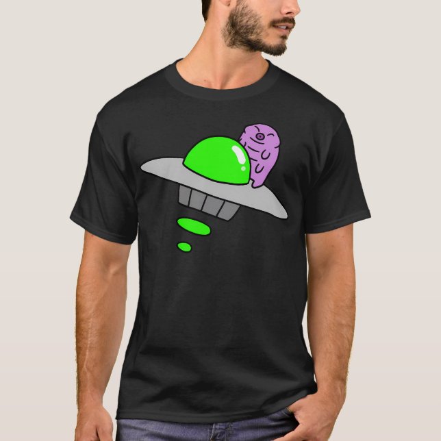 Ufo Waterbear T-Shirt (Vorderseite)