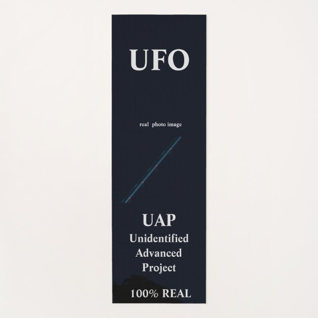 UFO YOGAMATTE (Vorderseite)