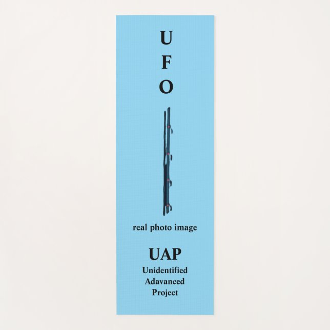 UFO YOGAMATTE (Vorderseite)