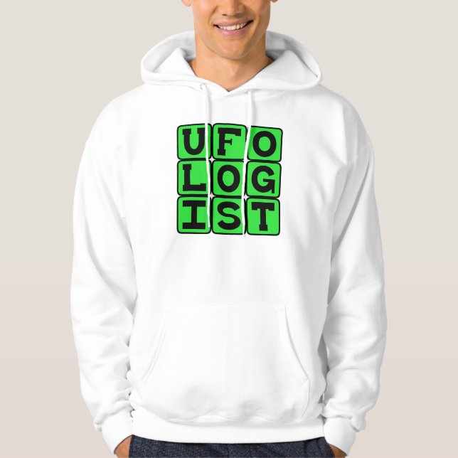 Ufologist, Studium der fliegenden Sauerker Hoodie (Vorderseite)