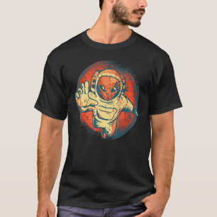 Ufologistische Alien Astronaut Ufo Raumschiff Extr T-Shirt