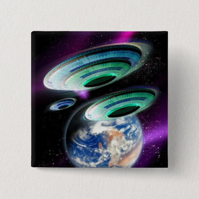 Ufos Button (Vorderseite)