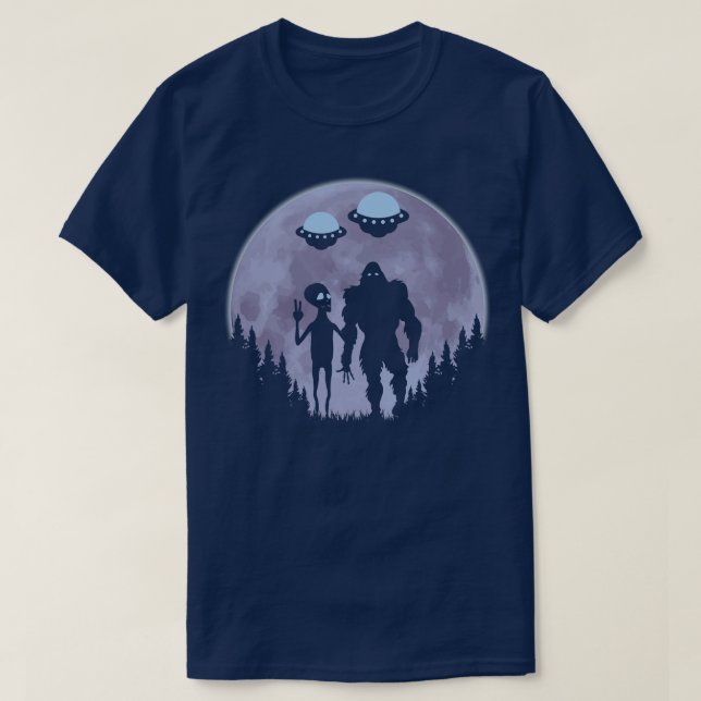 Ufos T-Shirt (Design vorne)