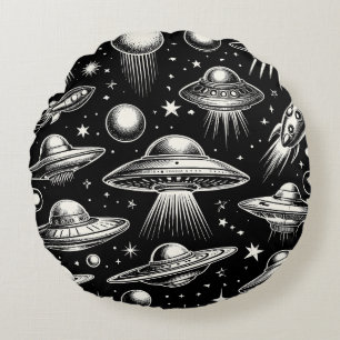 UFOs und Flying Saucerys, Sci-Fi Throw Kissen