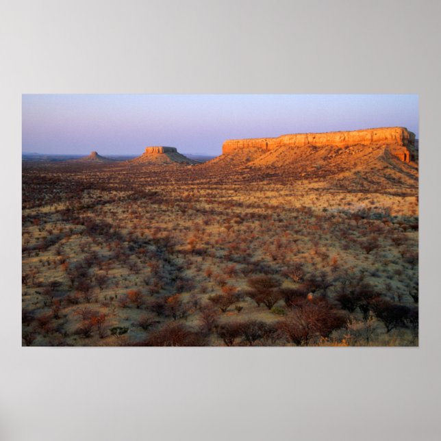 Ugab Terraces, Bezirk Chorixas, Namibia Poster (Vorne)