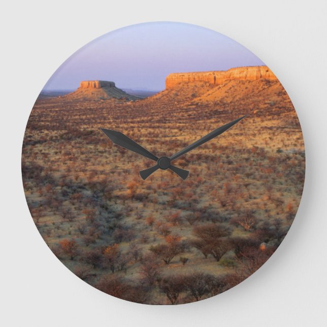 Ugab Terraces, Bezirk Khorixas, Namibia Große Wanduhr (Vorderseite)