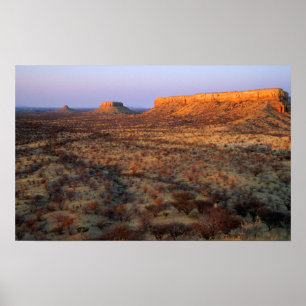 Ugab-Terrassen, Bezirk Khorixas, Namibia Poster