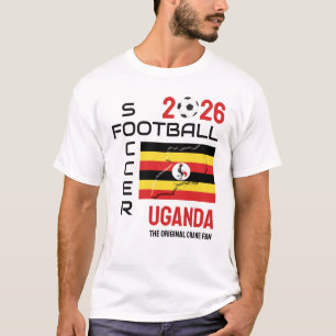 UGANDA 2026 Fußballfan T-Shirt