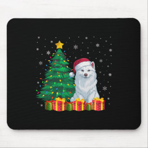 Uganda American Eskimo Weihnachtsmannmütze Weihnac Mousepad