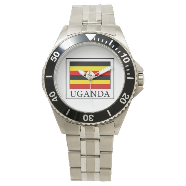 Uganda Armbanduhr (Vorderseite)