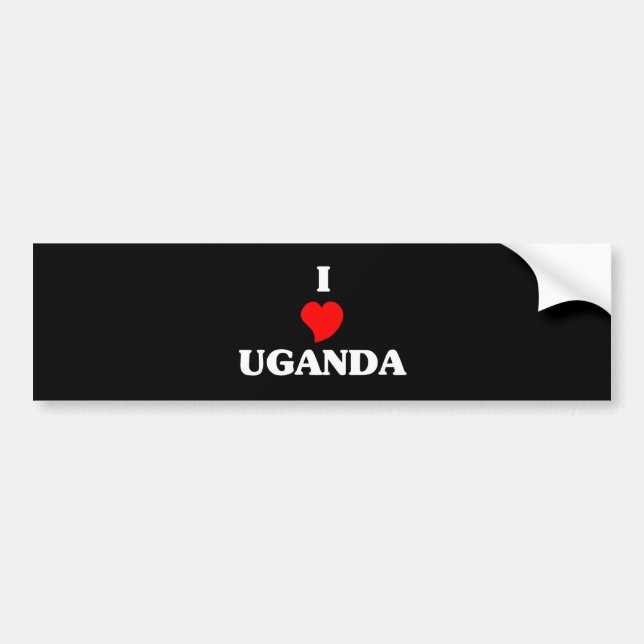 UGANDA AUTOAUFKLEBER (Vorne)