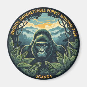 Uganda Bwindi Impenetrable National Park Magnet