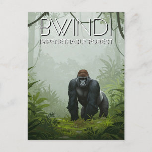 Uganda Bwindi Impenetracking Forest National Park Postkarte