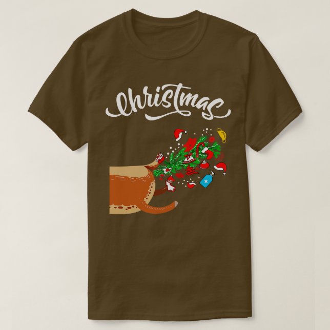 Uganda Christmas Matching Sweater Part T-Shirt (Design vorne)