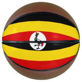 Uganda-Flagge Basketball