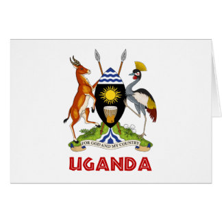 UGANDA - Flagge/Emblem/Wappen/Symbol