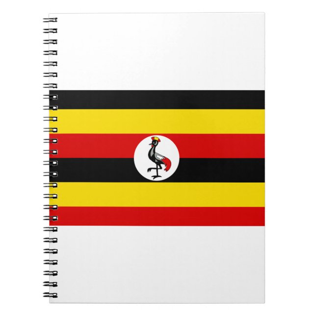Uganda-Flagge Notizblock (Vorderseite)