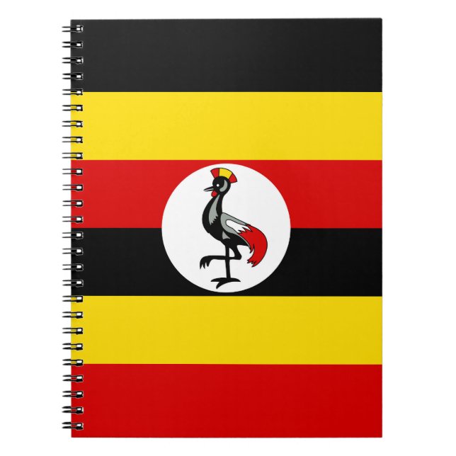 Uganda-Flagge Notizblock (Vorderseite)