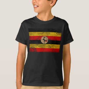 Uganda-Flagge T-Shirt