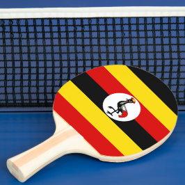 Uganda-Flagge Tischtennis Schläger