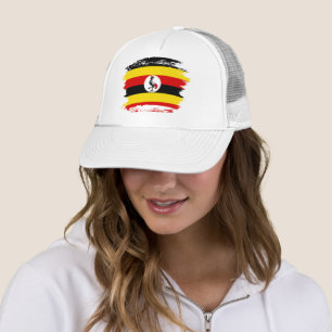 Uganda-Flagge Truckerkappe