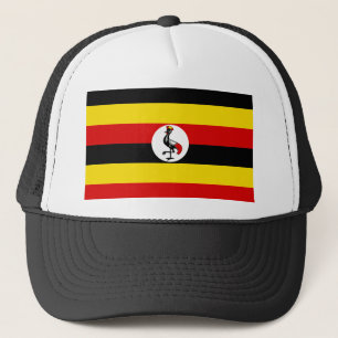 Uganda-Flagge Truckerkappe