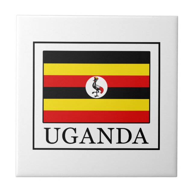 Uganda Fliese (Vorderseite)