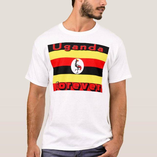 Uganda für immer T - Shirt (Vorderseite)