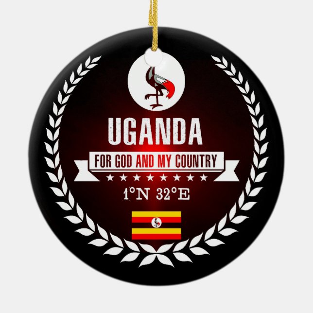 Uganda Keramikornament (Hinten)