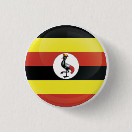 Uganda Round Icon Flag Button