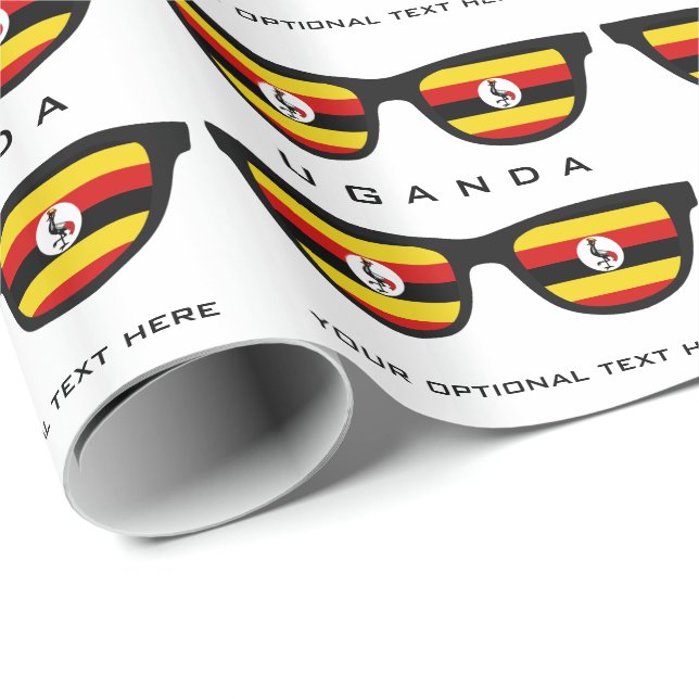 Uganda Shades-Packung für Sondertexte und Farbgesc Geschenkpapier (Rolleneckpunkt)