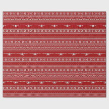 Uganda Sweater Cessna Weihnachtswrapping Paper