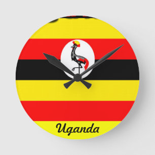 Uganda-Wanduhr Runde Wanduhr