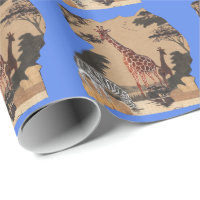 Uganda Wildlife Karte