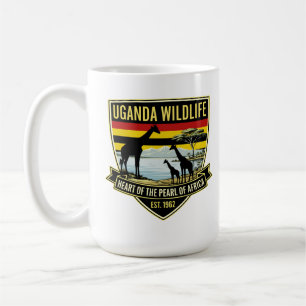 Uganda-Wildlife – Perle der Afrika-Safari-Abenteue Kaffeetasse