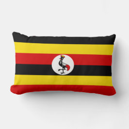 Ugandische Flagge (Uganda) Lendenkissen