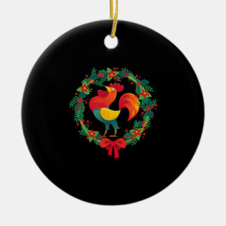 Ugg Christmas Hühnchen Lover Hühnchen Owner Gesche Keramik Ornament