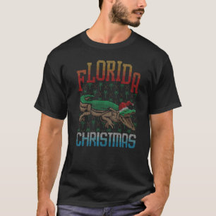 Ugg Christmas Sweater Alligator Reptile Florida C T-Shirt