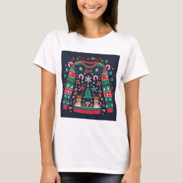 Ugg Christmas Sweater Ästhetischer T - Shirt