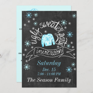 Ugg Christmas Sweater Party Einladung